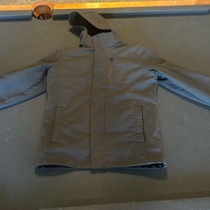 Hawke & Co Men’s Skiing  Jacket, Men’s Small Winter Jacket, Dark Grey.